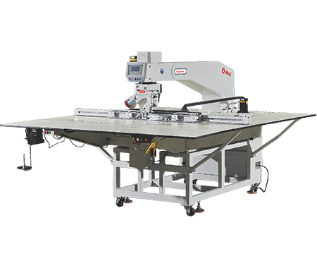 rotary head template sewing machine